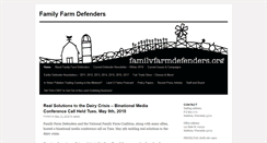 Desktop Screenshot of familyfarmers.org